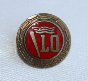 LO merke med fakkel (LO sitt andre logo merke)