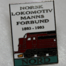 NLF jubileums merke 100 år Nord