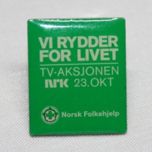 Norsk Folkehjelp TV-aksjonen pin fra 2011