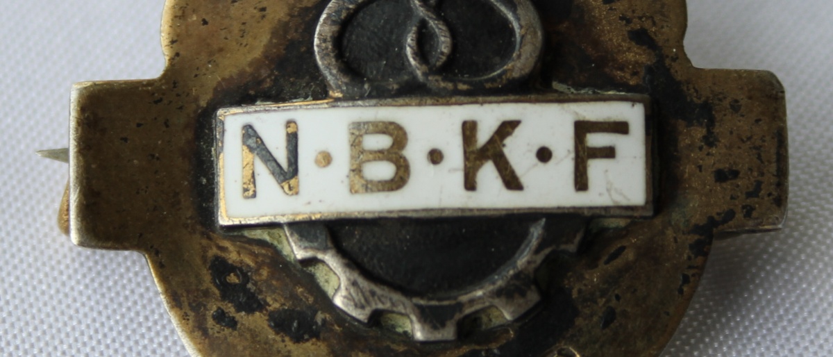 25 års merke fra Norsk Baker og Konditorforbund etab 1893 gikk inn i NNN i 1963