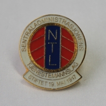 NTL pin fra Sentraladministrasjonens tjenestemannslag