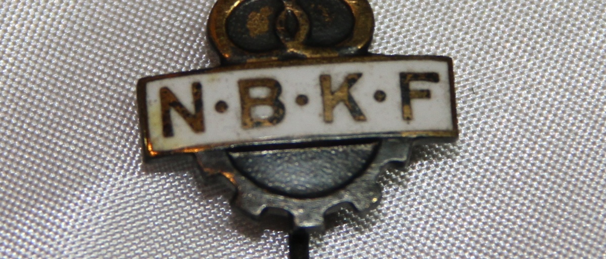 Merke fra Norsk Baker og Konditorforbund etab 1893 gikk inn i NNN i 1963 (Gitt av Ivar Leveraas)