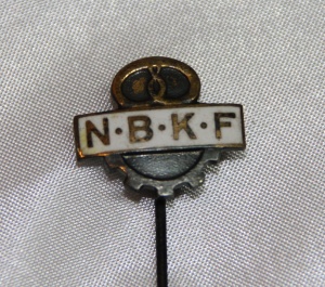 Merke fra Norsk Baker og Konditorforbund etab 1893 gikk inn i NNN i 1963 (Gitt av Ivar Leveraas)