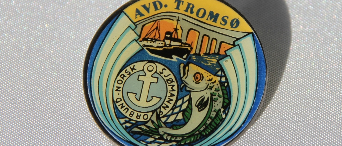 Norsk Sjømannforbund avdeling Tromsø (Pin gitt av Madt Tjøtta)