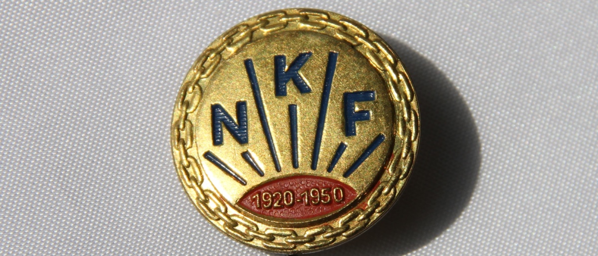 Norsk Kommuneforbund 30 års jubileumsnål 1920 til 1950