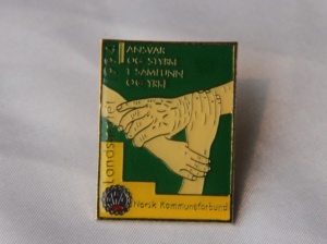 Norsk Kommuneforbund Landsmøte 1994 pin