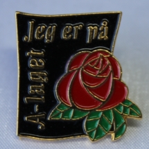 Arbeiderpartiet valgkamp pin