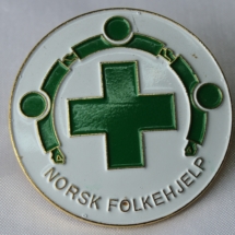 Norsk Folkehjelp merker lue merke