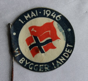 1 mai merke 1946 gitt av Asbjørn Moen