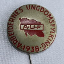 AUF jakke nål 1938