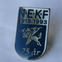 Norsk Elektriker og Kraftstasjons forbund 75 års jubileums merke 1993