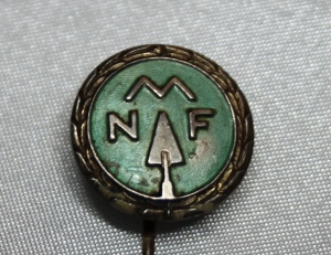 Norsk Murerforbund nål opprettet 1900 gikk inn i NBIF i 1976