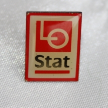 Kartell pin LO Stat etablert 1996 (merke ligger i samlingen til Ralf Stahlke)
