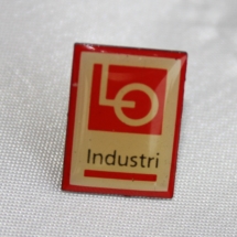 Kartell pin LO Industri etablert 1996 nedlagt i 2004 (merke gitt av Jens Otto Havdal)