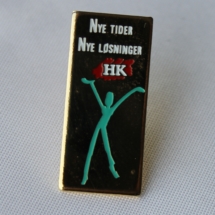 HK Landsmøte merke fra 1996 (Gitt av Jens Otto Havdal)