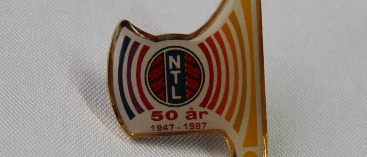 NTL 50 års jubileums merke 1947 til 1997
