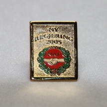 Norsk Arbeidsmannsforbund valgkamp pin 2005