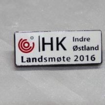 HK indre Østland pin - Landsmøte 2016 (Gitt av Gerd Kristiansen)