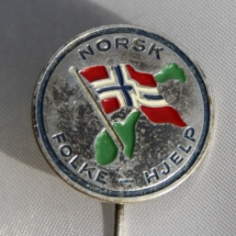 Norsk Folkehjelp nål 50 - 60 tallet