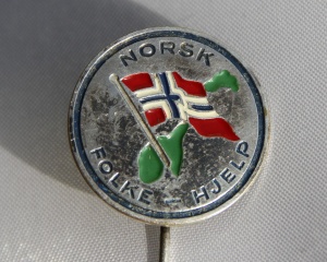 Norsk Folkehjelp nål 50 - 60 tallet