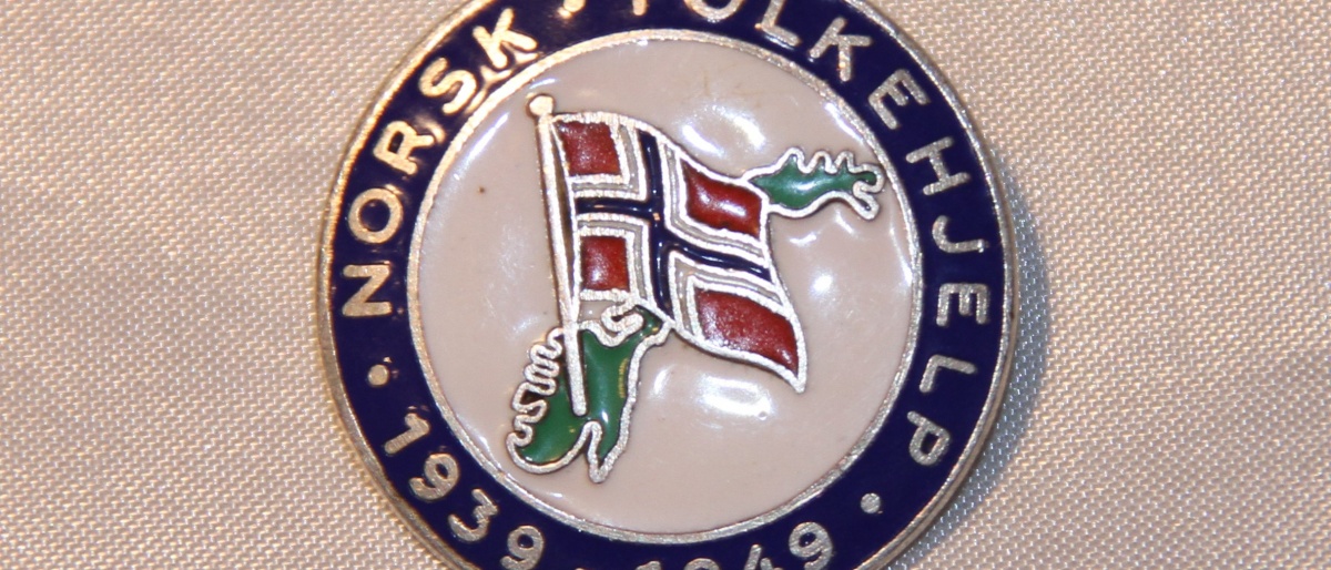 Norsk Folkehjelp 10 års jubileums merke 1939 - 1949