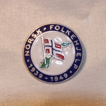 Norsk Folkehjelp 10 års jubileums merke 1939 - 1949