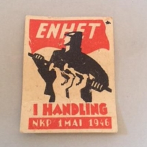 1 mai 1946 NKP (merke ligger i J.O. Havdal sin samling)