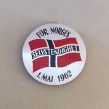 1 mai 1962 NKP (merke ligger i J.O. Havdal sin samling)