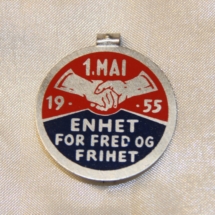 1 mai 1955 NKP (merke ligger i J.O. Havdal sin samling)