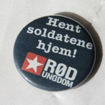 Rød ungdom button