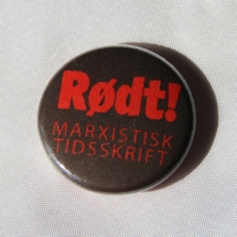 Rødt button