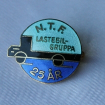 NTF Lastebilgruppen 25 år medlemskap